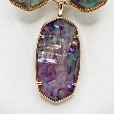 KENDRA SCOTT ~ Danielle ~ Abalone Necklace & Matching E/R
