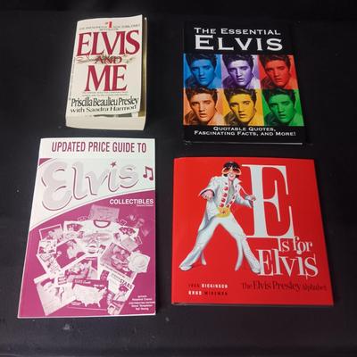 4 BOOKS ON ELVIS