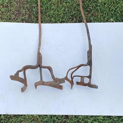 Really Neat Old Branding Irons, 1 large 1 Small