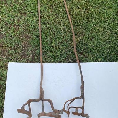 Really Neat Old Branding Irons, 1 large 1 Small