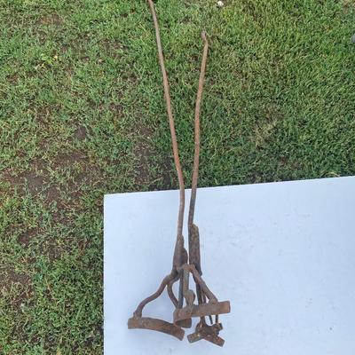 Really Neat Old Branding Irons, 1 large 1 Small