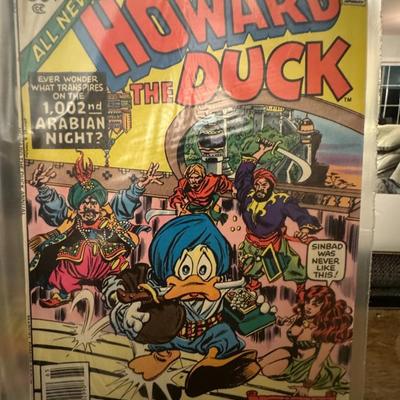 Marvel # 1 Howard the Duck - King Size - 1977 - "1,002nd Arabian Night?"