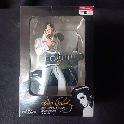 2 ELVIS ORNAMENTS