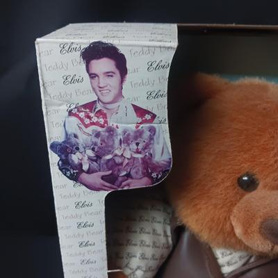 ELVIS MUSICAL PLUSH BEAR "TEDDY BEAR"