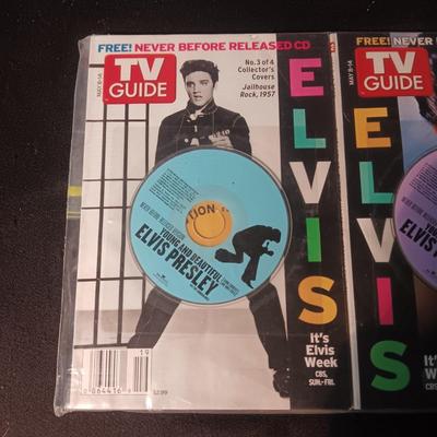 2 TV GUIDES W/NEVER BEFORE RELEASED VERSION OF SONG ON DISCS