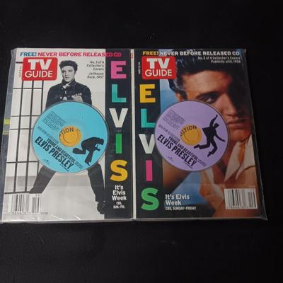 2 TV GUIDES W/NEVER BEFORE RELEASED VERSION OF SONG ON DISCS