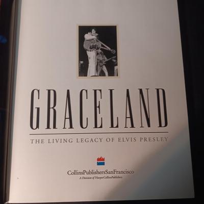 "GRACELAND THE LIVING LEGACY OF ELVIS PRESLEY" COFFEE TABLE BOOK