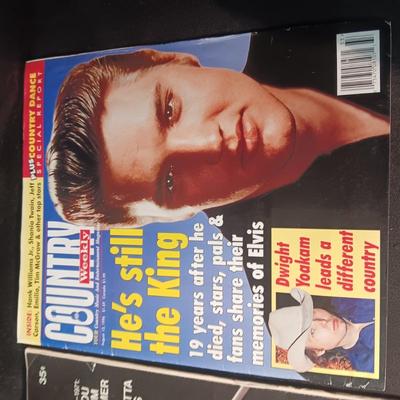 4 MAGAZINES INCLUDING ELVIS