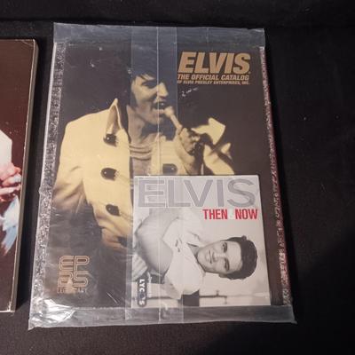 "ELVIS, THEN & NOW" W/CD & "THE COMPLETE ELVIS"