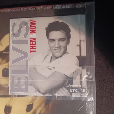 "ELVIS, THEN & NOW" W/CD & "THE COMPLETE ELVIS"