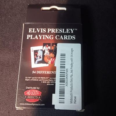 ELVIS BUTANE LIGHTER AND DECK OF CARDS
