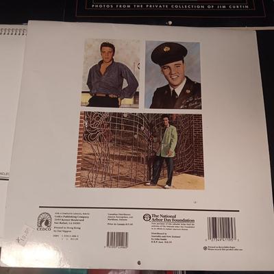 ELVIS PRESLEY CALENDARS '91 X 2, '94, '97, '98 X 2,