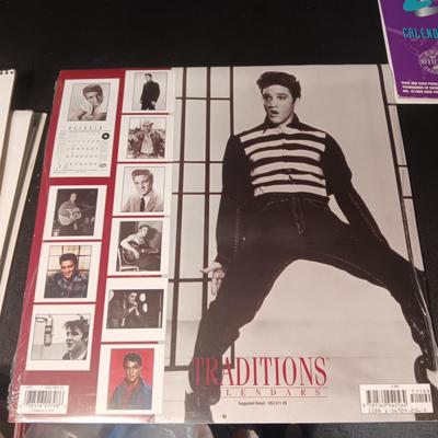 ELVIS PRESLEY CALENDARS '91 X 2, '94, '97, '98 X 2,