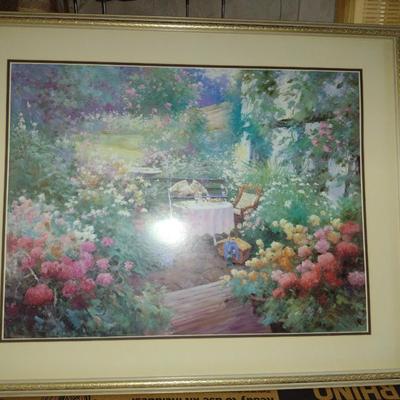 Charles Zhan Art Print Framed under Glass