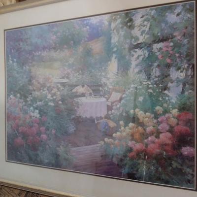 Charles Zhan Art Print Framed under Glass