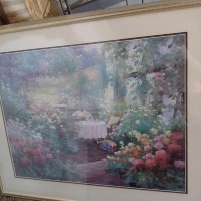 Charles Zhan Art Print Framed under Glass