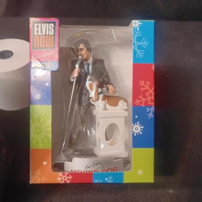 2 ELVIS CHRISTMAS ORNAMENTS