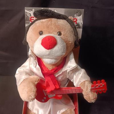 ELVIS 15" SINGING BEAR