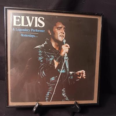 ELVIS "A LEGEND IN LIGHTS" GUITAR & A LEGENDARY PERFORMER PAMPHLET