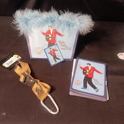 ELVIS LANYARD, NOTECARDS AND GIFT BAG