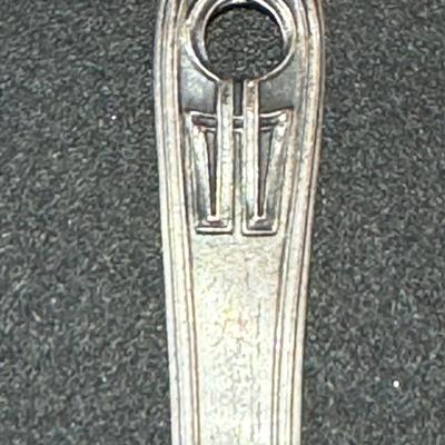 Art Nouveau Sterling grattoir