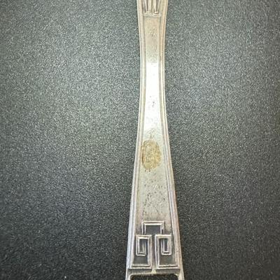 Art Nouveau Sterling grattoir
