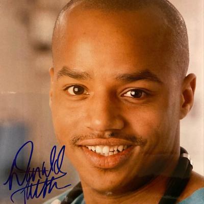 Scrubs Donald Faison signed photo
