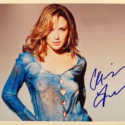 Claire Forlani signed photo