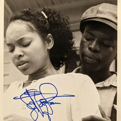 Roots Levar Burton signed photo