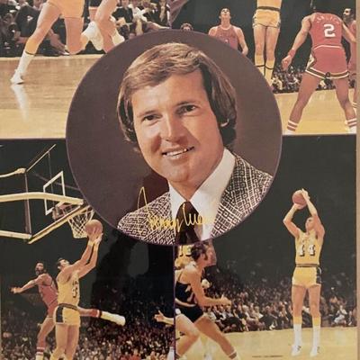 Jerry West reprint mini poster