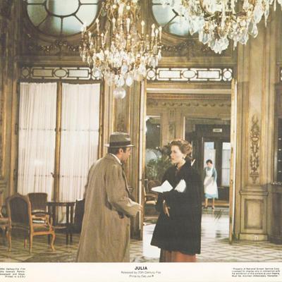 Julia 1977 original vintage lobby card