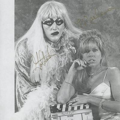 Goldust & Marlena signed photo