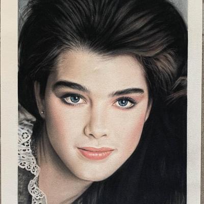  Brooke Shields print.