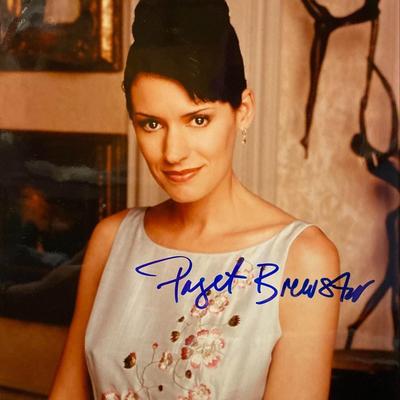 Paget Brewster signed photo