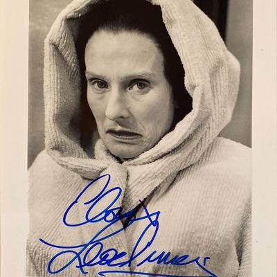 High Anxiety Cloris Leachman signed movie photo