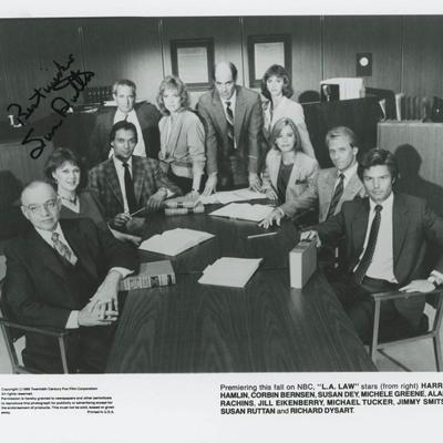 L.A. Law signed photo