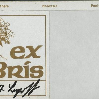 Richard Lupoff signed bookplate