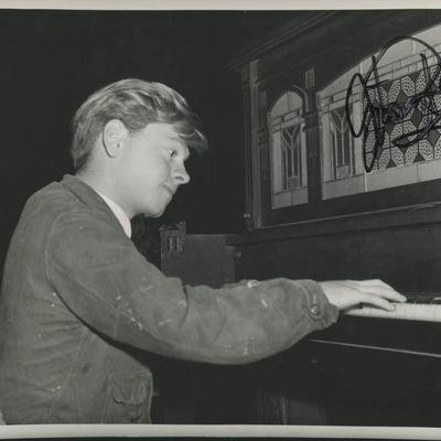 Mickey Rooney signed "The Human Comedy" movie photo. GFA Authenticated