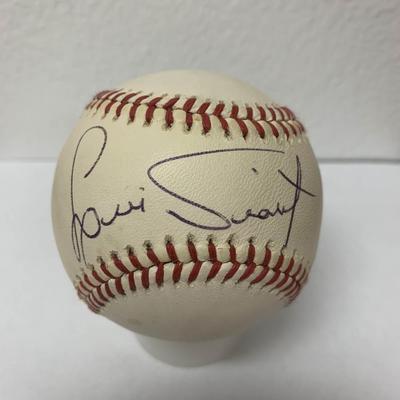 Luis Tiant signed baseball