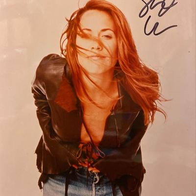 Sheryl Crow signed photo