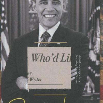 Barack Obama newspaper relic