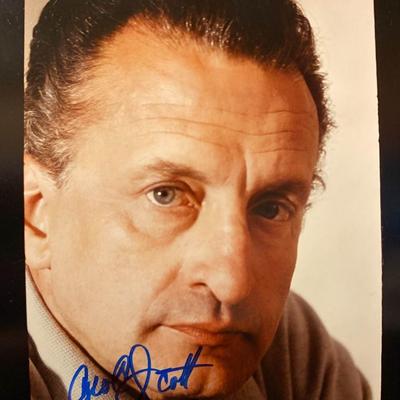 George C. Scott signed photo