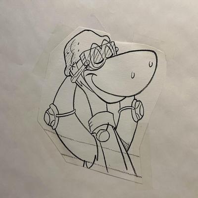 Flintstones Dino original artwork