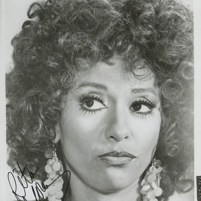 Rita Moreno signed photo