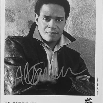 Al Jarreau signed photo