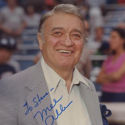 Mel Allen NY Yankees HOF signed photo