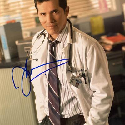 ER John Leguizamo signed photo
