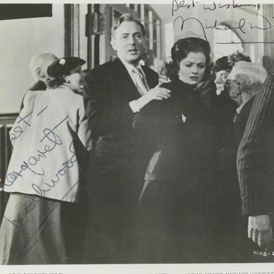 Trent's Last Case signed movie photo. GFA Authenticated
