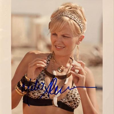 The Heartbreak Kid Malin Akerman signed movie  photo