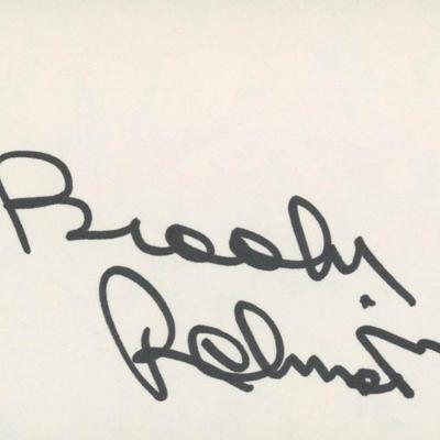 Brooks Robinson original signature